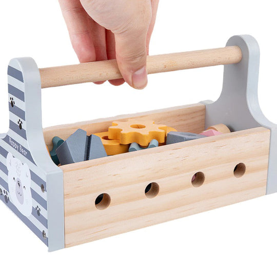 Wooden Toolbox Set Montessori Toy