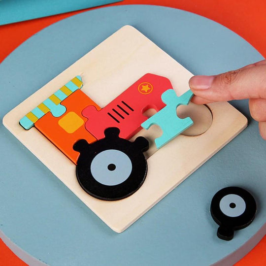 Wooden Puzzle Montessori Toy